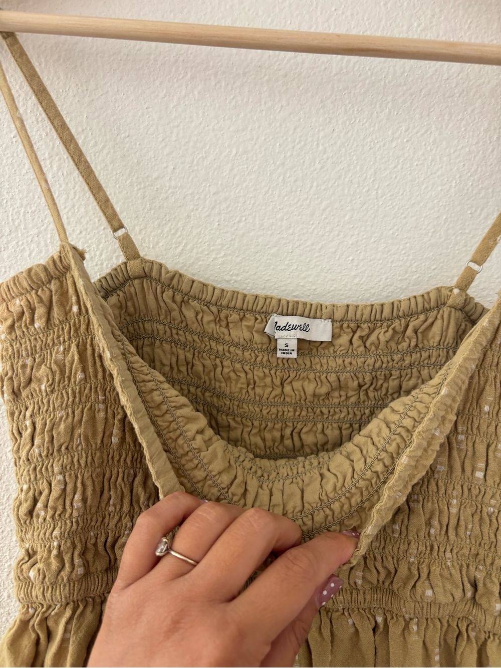 Madewell Theo sleeveless midi dress - Picture 3 of 3